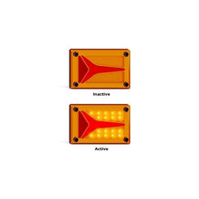 LED Autolamps 595AM Single Rear Indicator Lamp W/ Reflector - Each